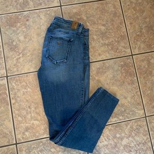 Guess low rise power skinny